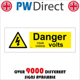 WT359 Danger Your Choice Volts Custom