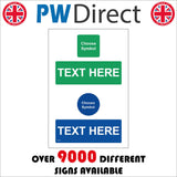 CC594 Choose Symbol Text Words Logo