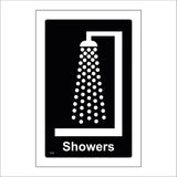 TS026 Showers Hygiene Spray Water Cleanse White On Black