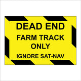 TR940 Dead End Farm Track Ingore Sat Nav