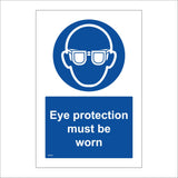 MA942 Eye Protection Must Be Worn