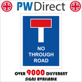 TR897 No Through Road