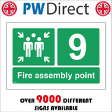 FS556 Fire Assembly Point 9