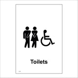 TS119 Toilets Male Female Disabled Bursting Urgent Accessible
