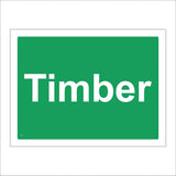CS204 Timber Recycling Sign