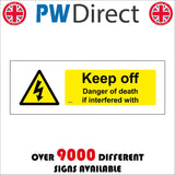 WT444 Keep Off Danger Of Death If Interfered With