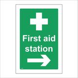 FS455 First Aid Station Right Arrow