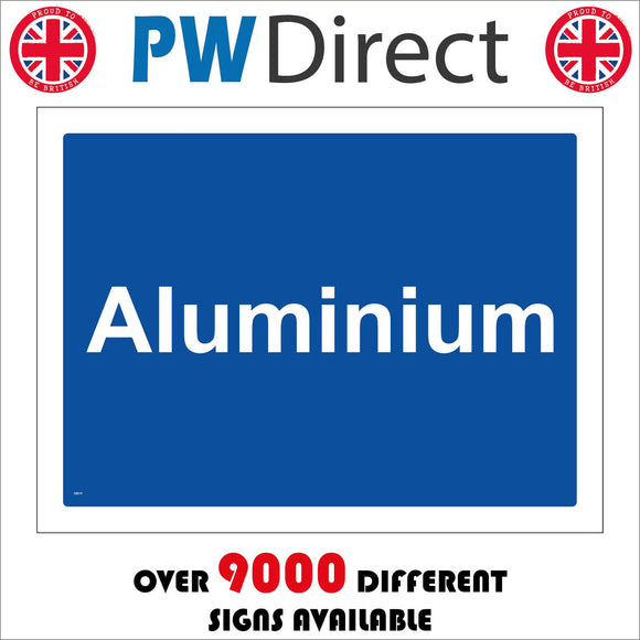 CS210 Aluminium Recycling Sign