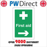 FS451 First Aid Right Arrow