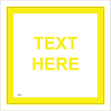 CC201J Yellow Text Words Choice Choose Bespoke Custom