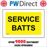 MR100 Service Batts