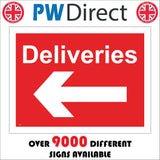 VE495 Deliveries Left Arrow