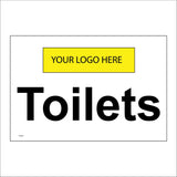 TS223 Toilets Your Logo Here Custom Symbol