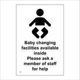 TS041 Baby Changing Facilities Available Inside