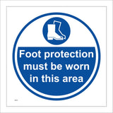 MA972 Foot Protection Must Be Worn In This Area