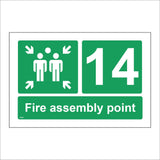 FS561 Fire Assembly Point 14