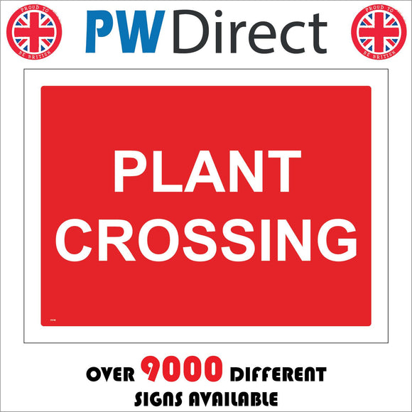 CS188 Plant Crossing Sign