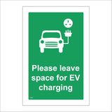 TR824 Please Leave Space For EV Charging