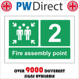 FS518 Fire Assembly Point 2