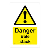 WT487 Danger Bale Stack