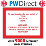 SE197 Agents Acting On Behalf Implied Rights Off Access Removed