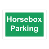 VE499 Horsebox Parking