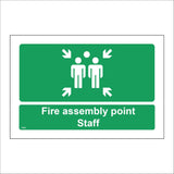FS506 Fire Assembly Point Staff