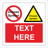 CC682 Made To Order Text Choice Symbol Logo Design Custom