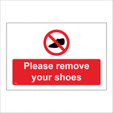 PR614 Please Remove Your Shoes