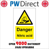 HA298 Danger Nitric Acid