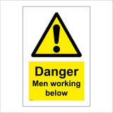 WT518 Danger Men Working Below