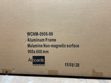 Classic Aluminum Frame Non Magnetic Whiteboard Adboards Drywipes **Collection Only**
