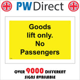 GG160 Goods Lift Only No Passengers