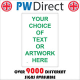 CC103C Bespoke Unique Text Words Choice Artwork Green Custom