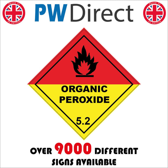 HA261 Organic Peroxide 5.2 Red Yellow Explosive Erupt