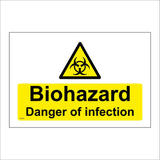HA320 Biohazard Danger Of Infection