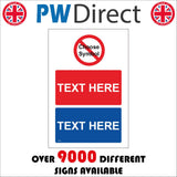 CC586 Your Text Symbol Choice Red Blue