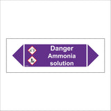 HA343 Danger Ammonia Solution