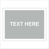 CC002D Text Here Choice Design Inspire Personalise Grey