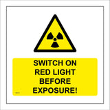 HA312 Switch On Red Light Before Exposure