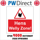 TR883 Hens Welly Zone