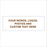 CC303L Text Words Logo Photo Image Symbol Emblem Brown Custom
