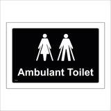 TS182 Male Female Ambulant Toilet