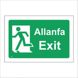 FS399 Allanfa Exit Running Man Bilingual
