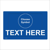 CC015B Words Choice Text Blue Quirky Logo Image Symbol Design