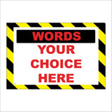 CC661 Your Choice Image Words Custom Personalise Design Create
