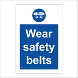 MB066 Wear Safety Belts