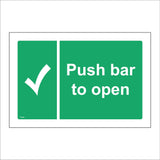 FS409 Push Bar To Open