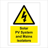WT425 Solar PV System And Mains Isolators Energy Efficiency