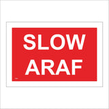 TR805 Slow Araf English Welsh Cymraeg